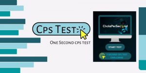 1 Second CPS Test - Check Your Clicks Online