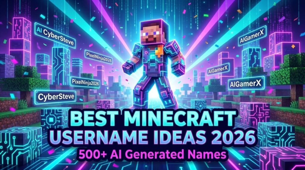 Minecraft Username Ideas