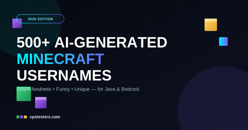 minecraft-username-ideas