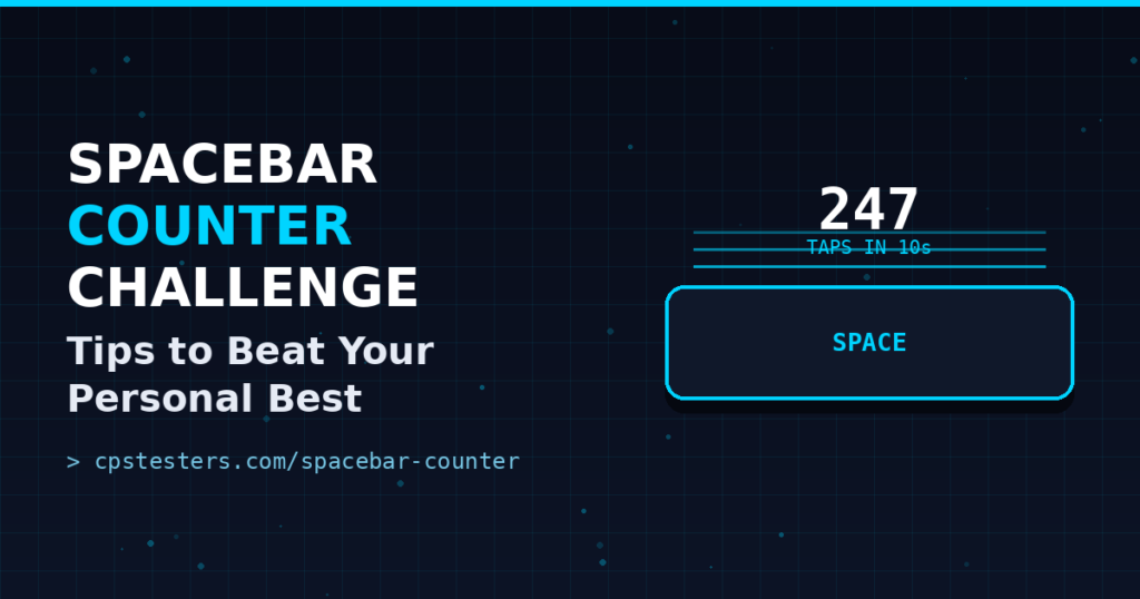 spacebar counter challenge